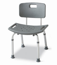 Guardian Aluminum Bath Benches with Back