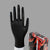 Nitrile Powder Free Exam Gloves, Black Color