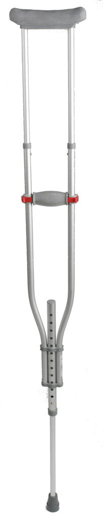Quick-Fit Aluminum Crutches [CASE of 2 Pair]
