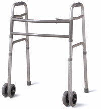 Bariatric Folding Walker with 5" Wheels