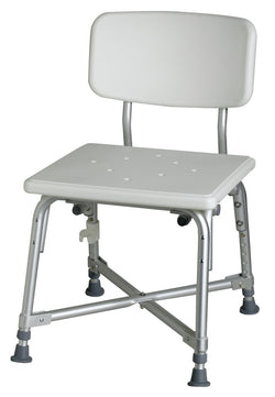 Bariatric Aluminum Bath Bench with Back