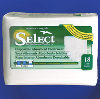 SELECT® Disposable Underwear