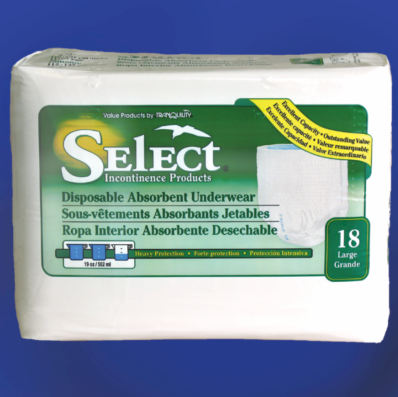 SELECT® Disposable Underwear